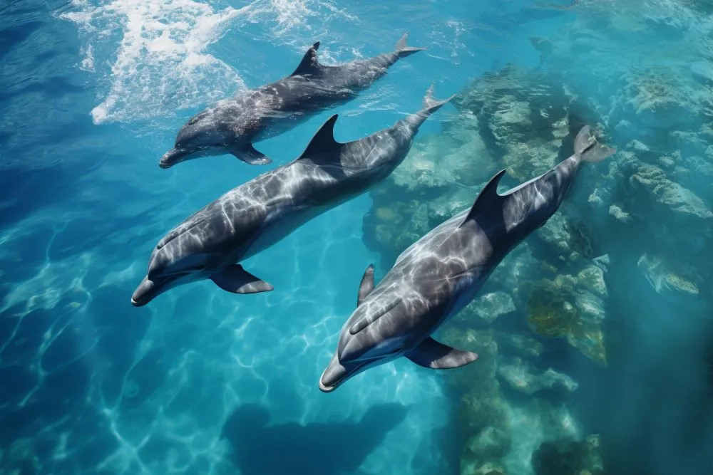 Dolfijnen-oceaan